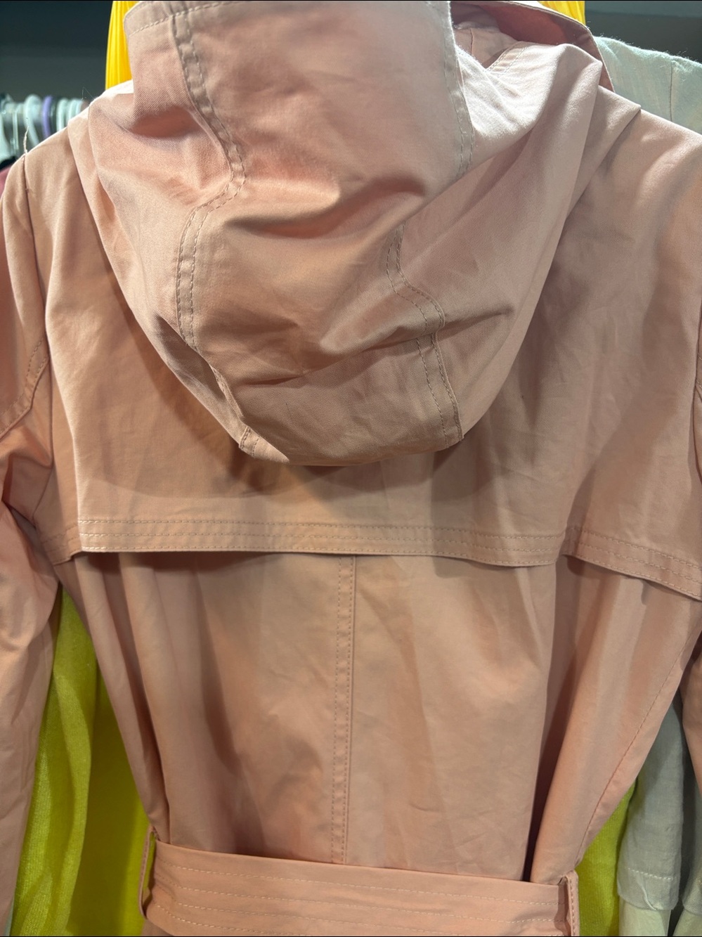 NWT Pink Trenchcoat $119 - Picture 4 of 6